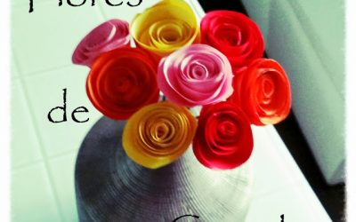 Flores de cartulina