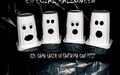 DIY fácil: Cómo hacer fantasmas para Halloween.