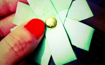 DIY: flores de cartón
