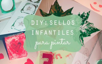 DIY: Sellos infantiles para pintar.