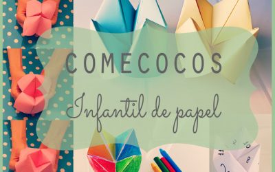 Comecocos infantil de papel