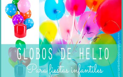 Globos de helio para fiestas infantiles