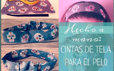 Hecho a mano: Cintas de tela para el pelo