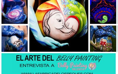 El arte del Belly Painting. Entrevista a “Belly Painting Valencia”.
