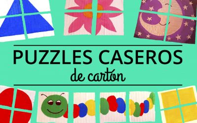 Puzzles caseros de cartón