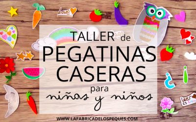 Taller de pegatinas caseras para niñas y niños