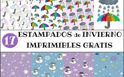 estampados de invierno (imprimibles gratis)
