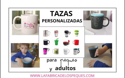 Tazas personalizadas: un regalo original para peques y adultos.