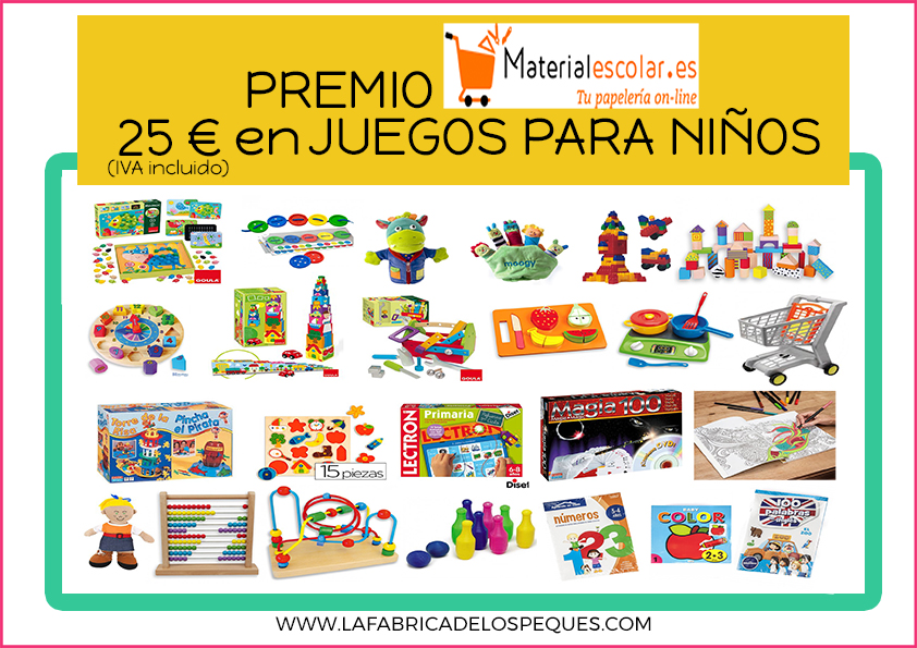 Sorteo de juegos para niños con Materialescolar.es Sorteo de juegos para niños con Materialescolar.es